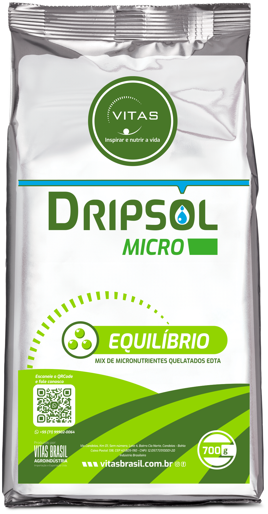 SQM DRIPSOL MICRO EQUILIBRIO 700GR