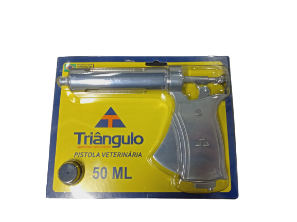 JERINGA PISTOLA TRIANGULO SIN REPUESTO ENCARTELADO