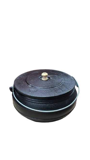 OLLA DE HIERRO TRIPLE C/ TAPA ALFA