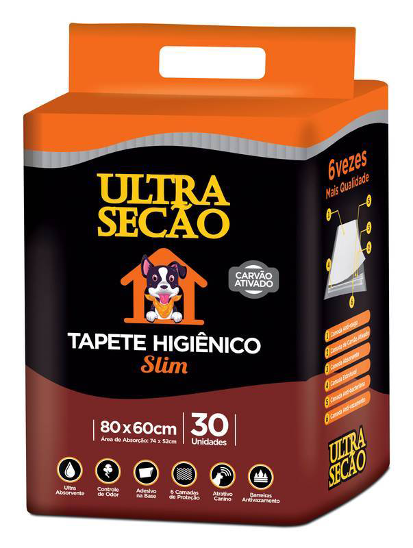 TAPETE HIGIENICO ULTRA SECAO NEGRO 
