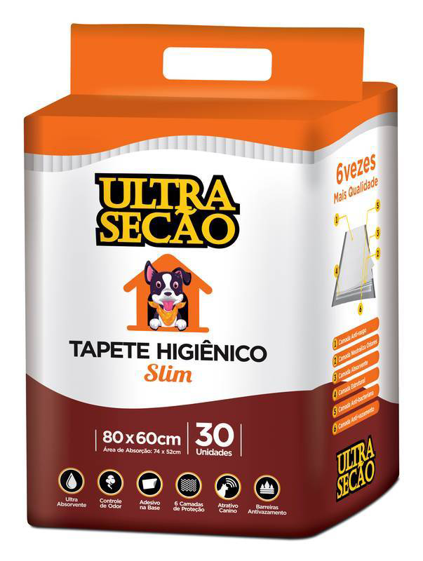 TAPETE HIGIENICO ULTRA SECAO BLANCO