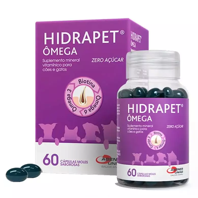 HIDRAPET OMEGA 3 C/ 60 CAPSULAS