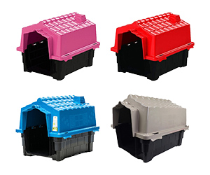 CASA PLASTICA P/PERRO ECO DOG HOUSE EVOLUTION Nº4