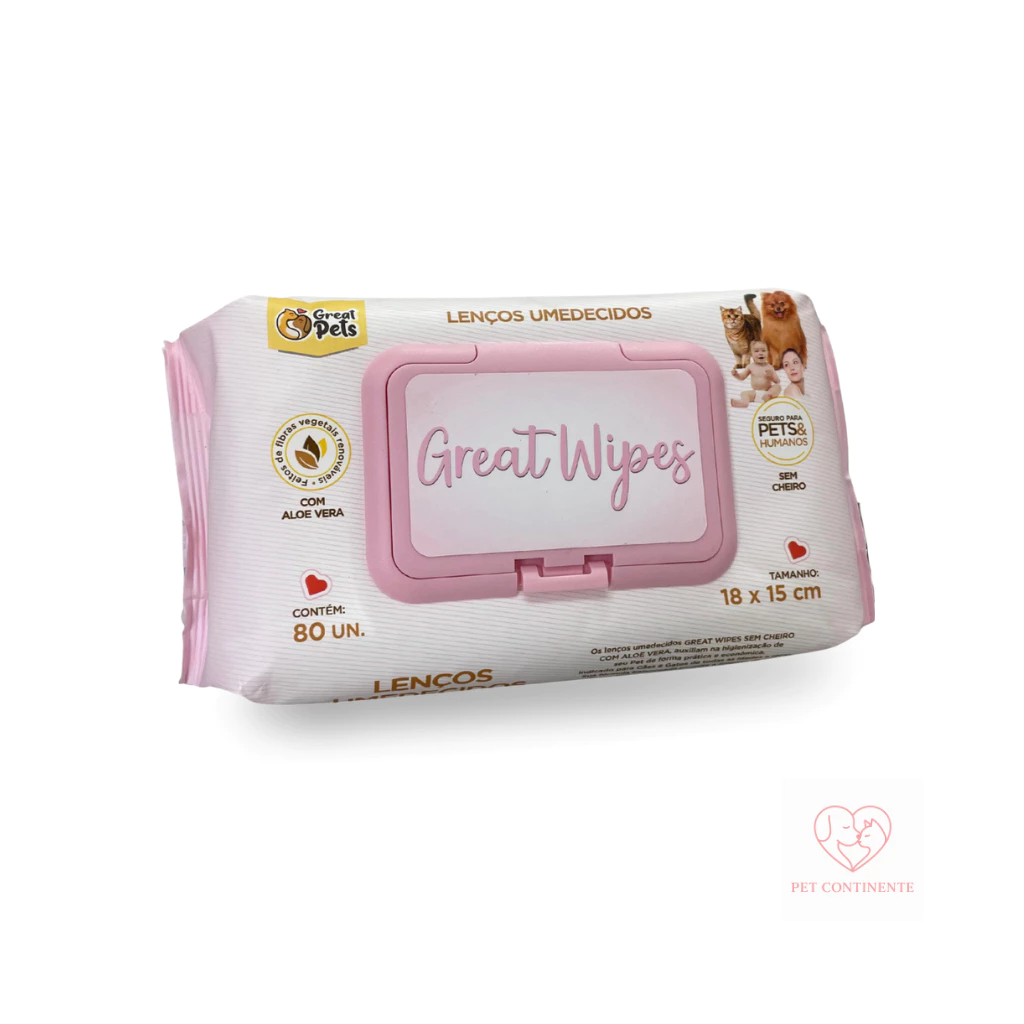 TOALLITAS HUMEDAS GREAT PETS