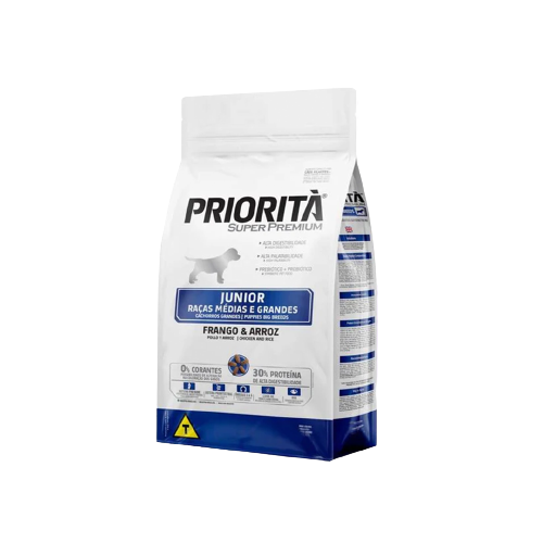 BALANCEADO PRIORITA SUPER PREMIUM PERRO JUNIOR 