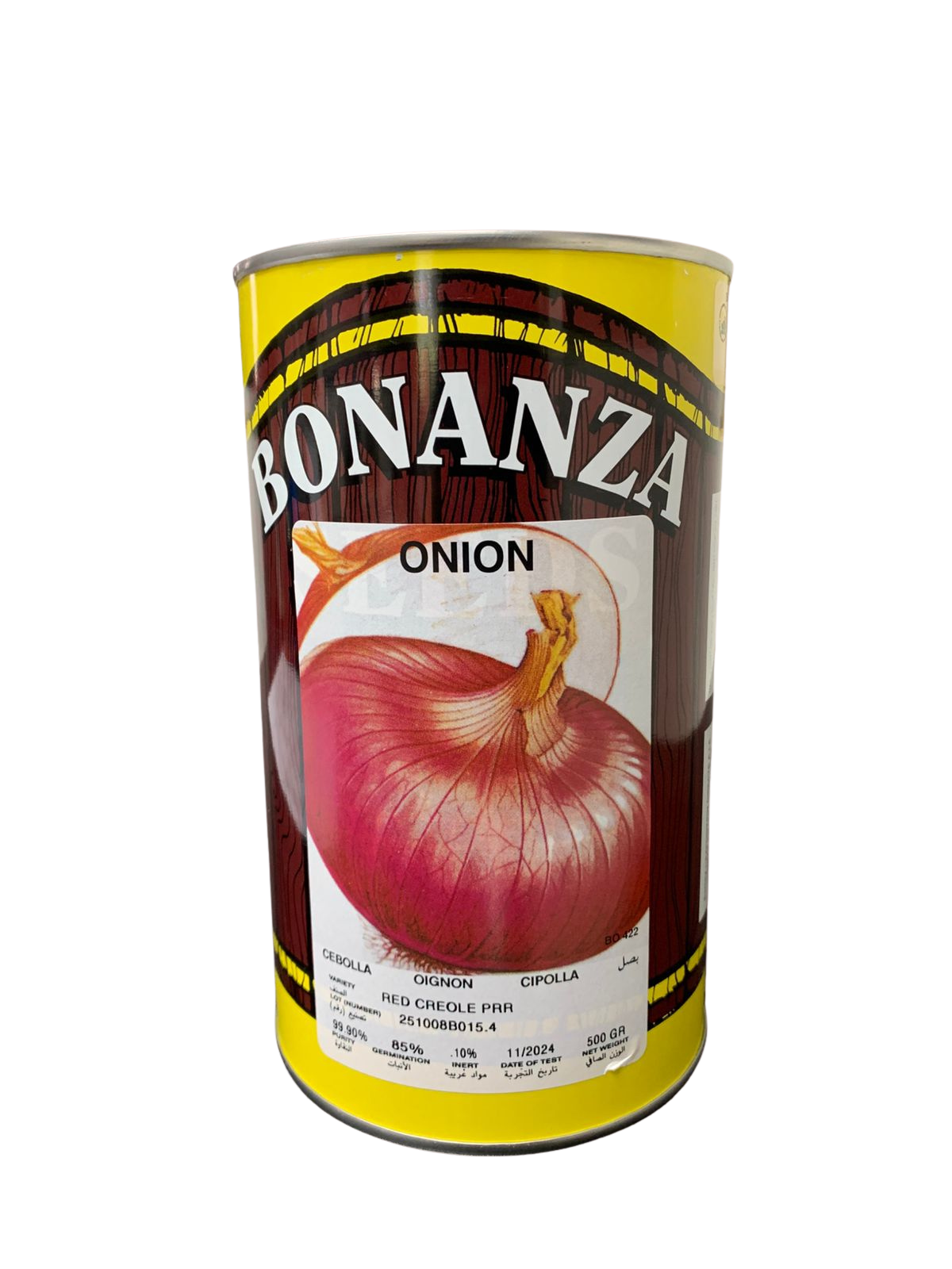 SEMILLA CEBOLLA RED CREOLE 500GR BONANZA