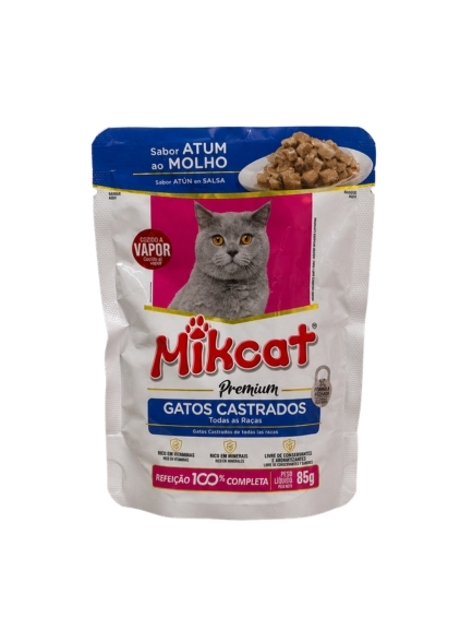 SACHET MIKCAT PREMIUM GATOS CASTRADOS ATUM