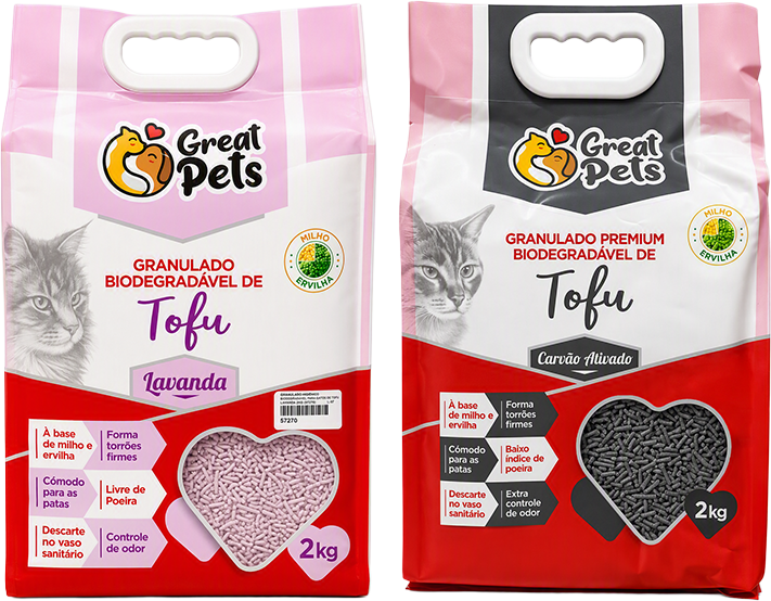 GRANULADO HIGIENICO BIODEGRADABLE P/GATO DE TOFU 2KG 