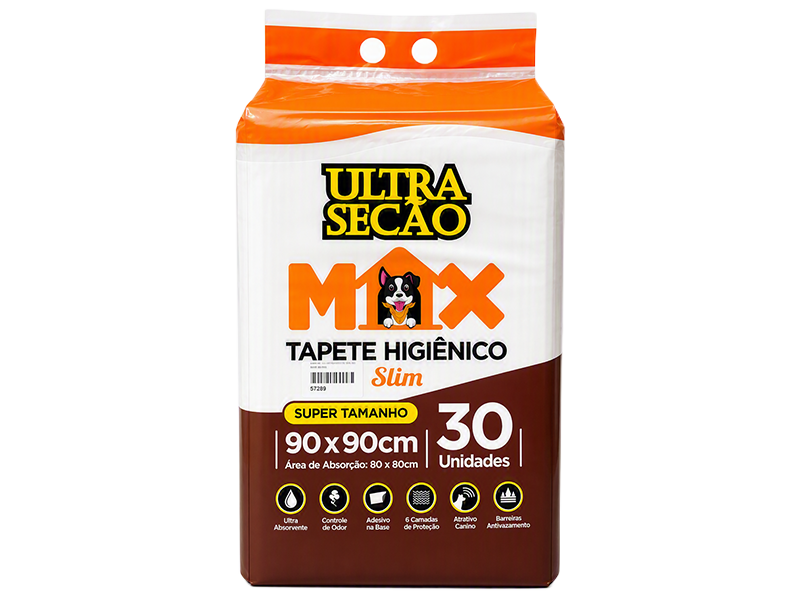 TAPETE HIGIENICO ULTRA SECO MAX 90X90