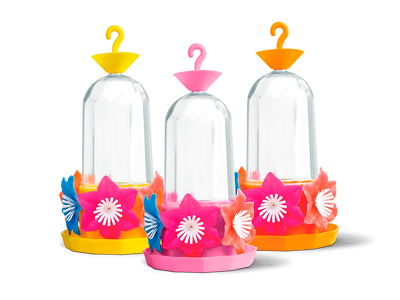 BEBEDERO PICA FLOR NUTRIPLAN AMARILLO/ NARANJADO