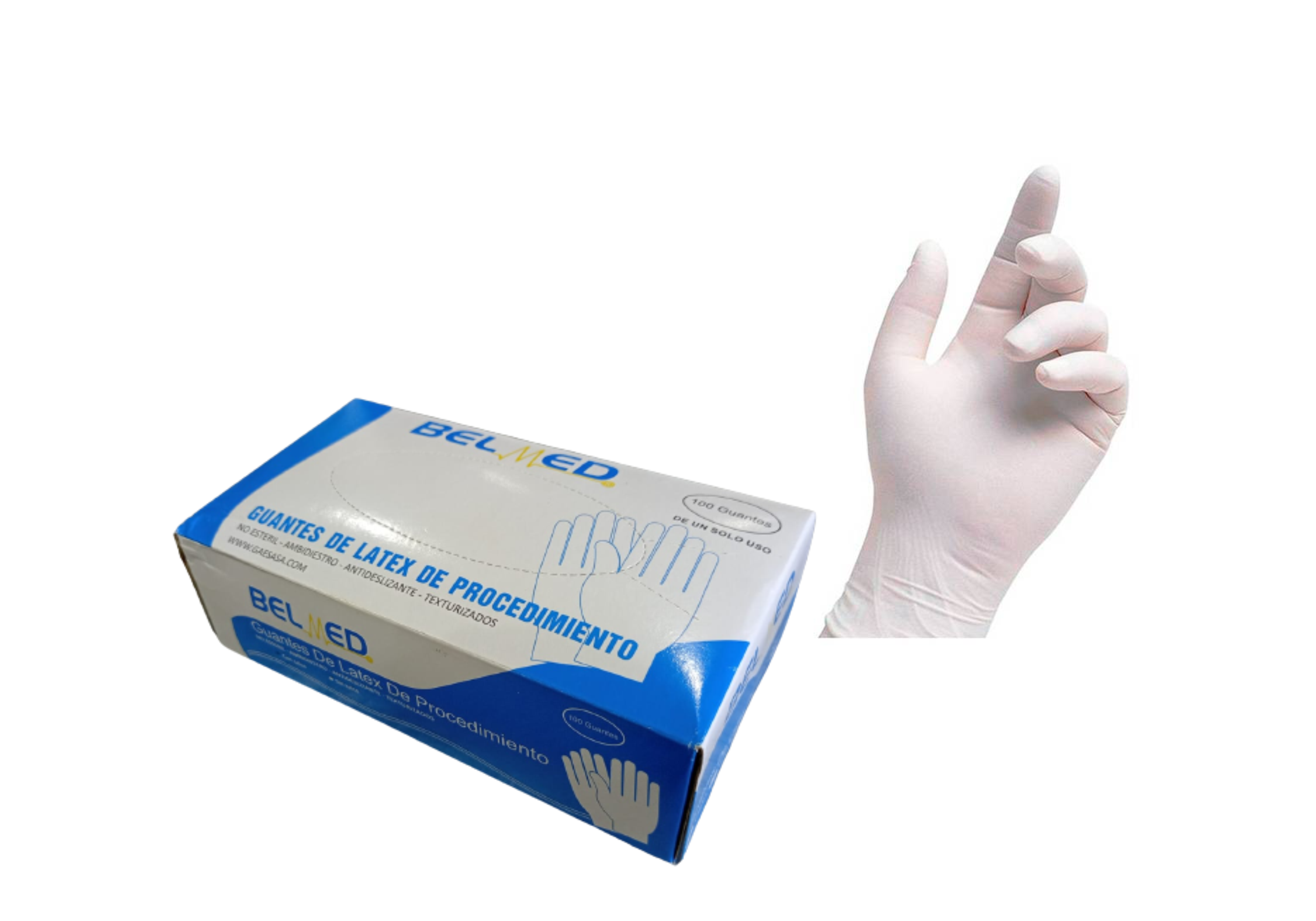 GUANTE PARA PROCEDIMIENTOS CIRURGICA GRANDE