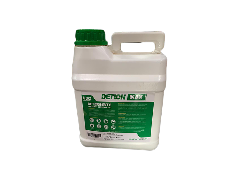 ORD.DETERG. ALCALINO DETION MAX 05 LTS QUIMOTEC