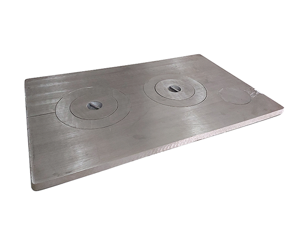 CHAPA 2F P/FOGON POLIDA N.2 56X87