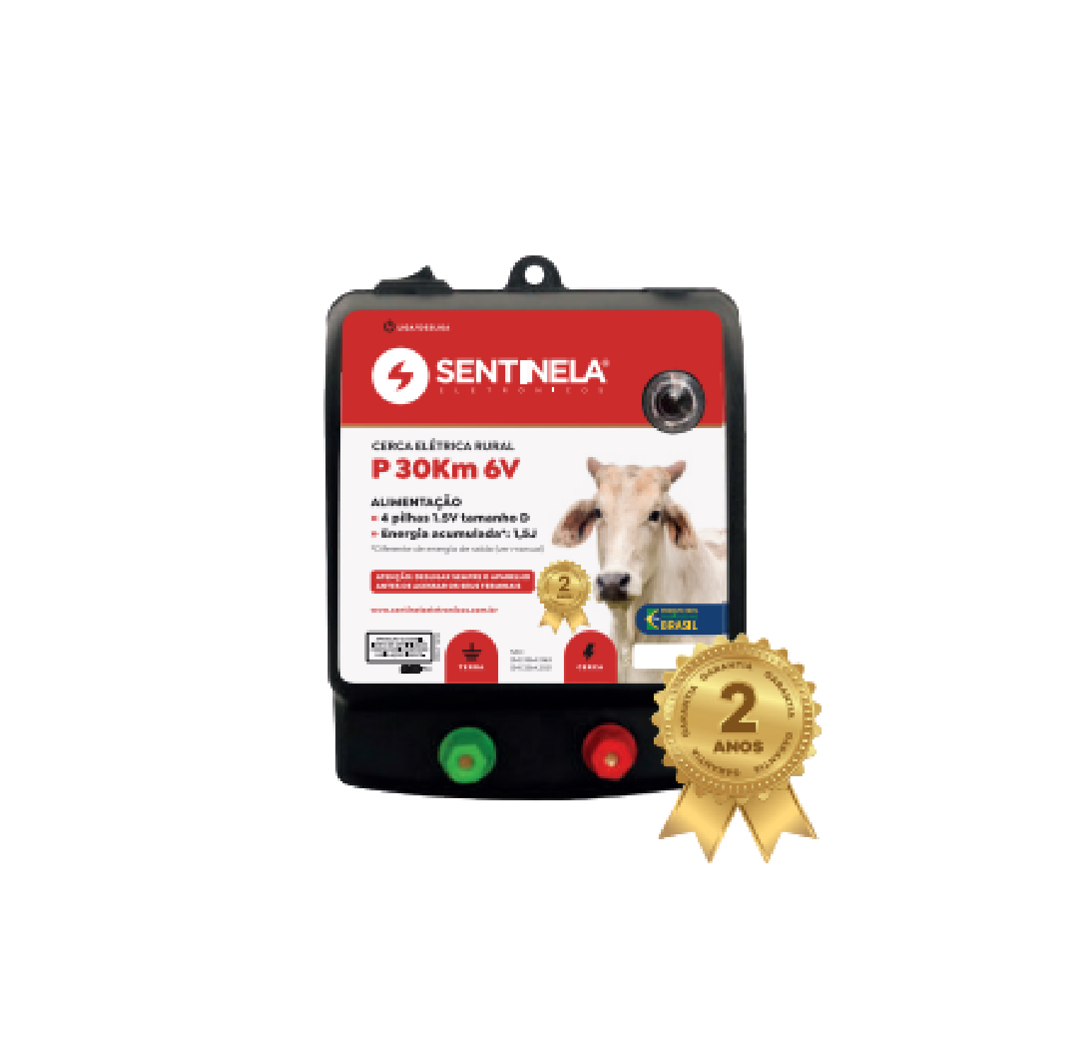 ELECTRIFICADOR SENTINELA MODELO 30.000 PILA
