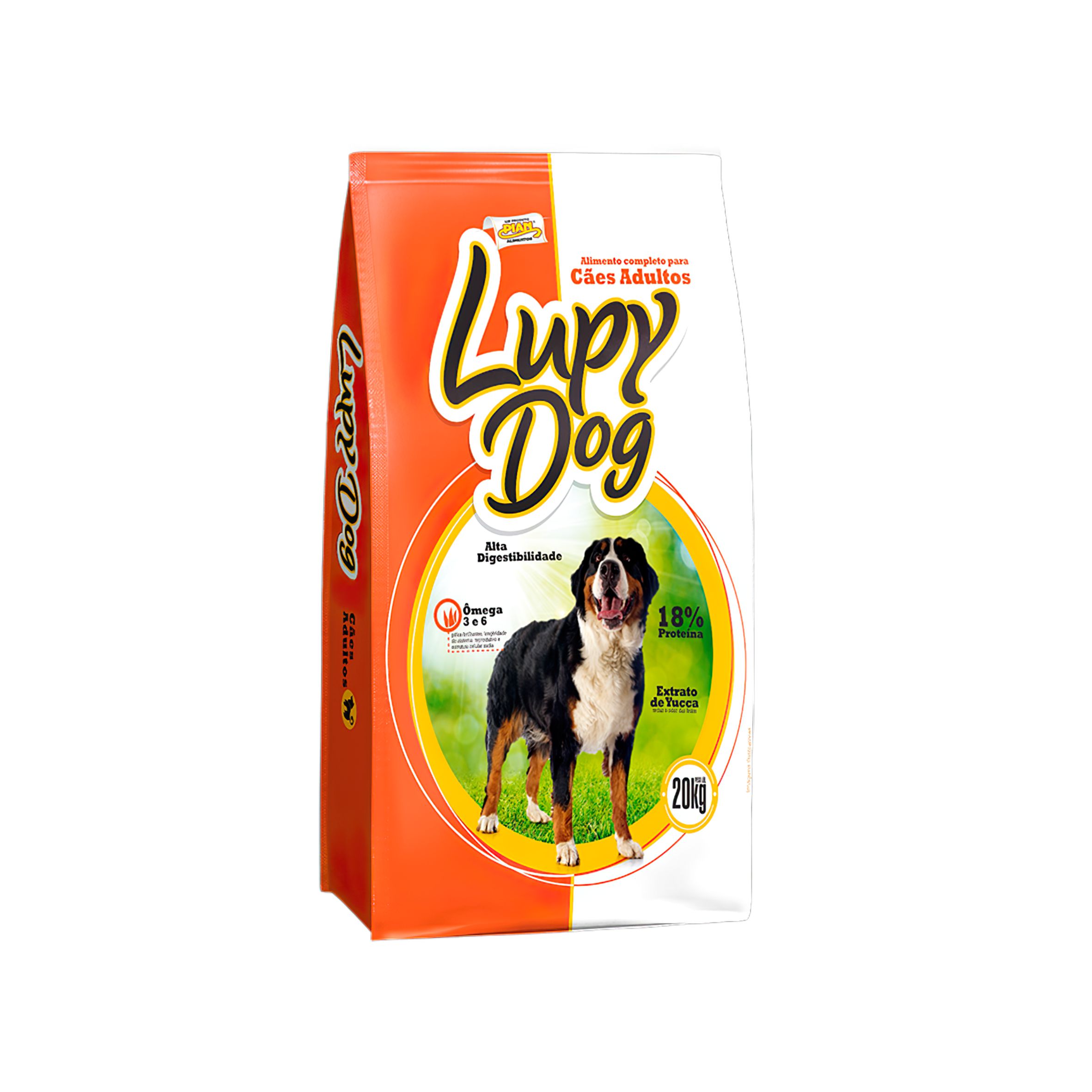 BALANCEADO LUPY DOG 18% CARNE Y ARROZ ADULTO 20KG 