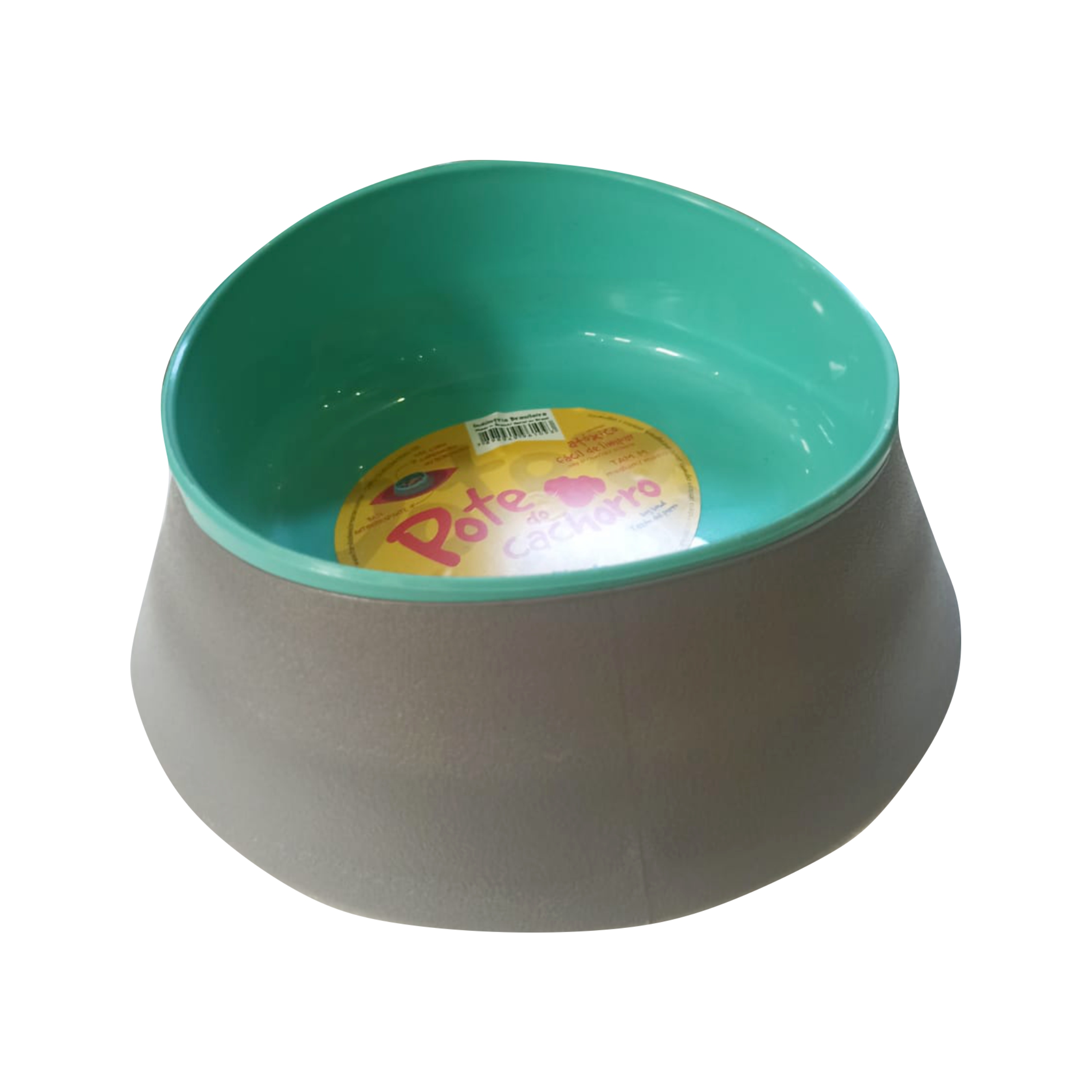 COMEDERO/BEBEDERO PERRO MEDIANO CELESTE