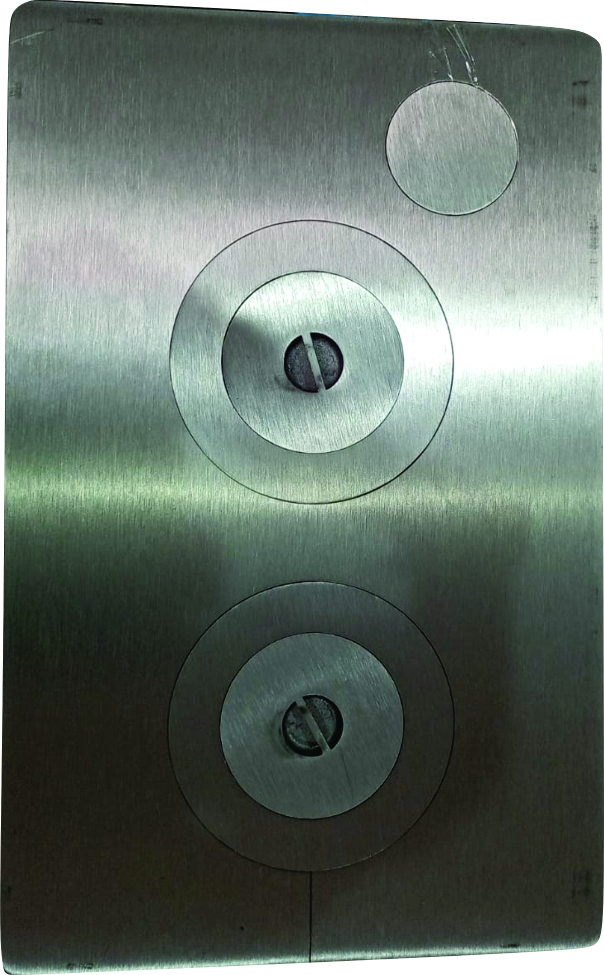 CHAPA P/ FOGON POLIDA 3E DERECHO N°1 81X51