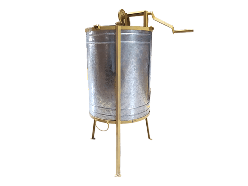 APICULTURA CENTRIFUGA 4 CUADROS GALVANIZADO