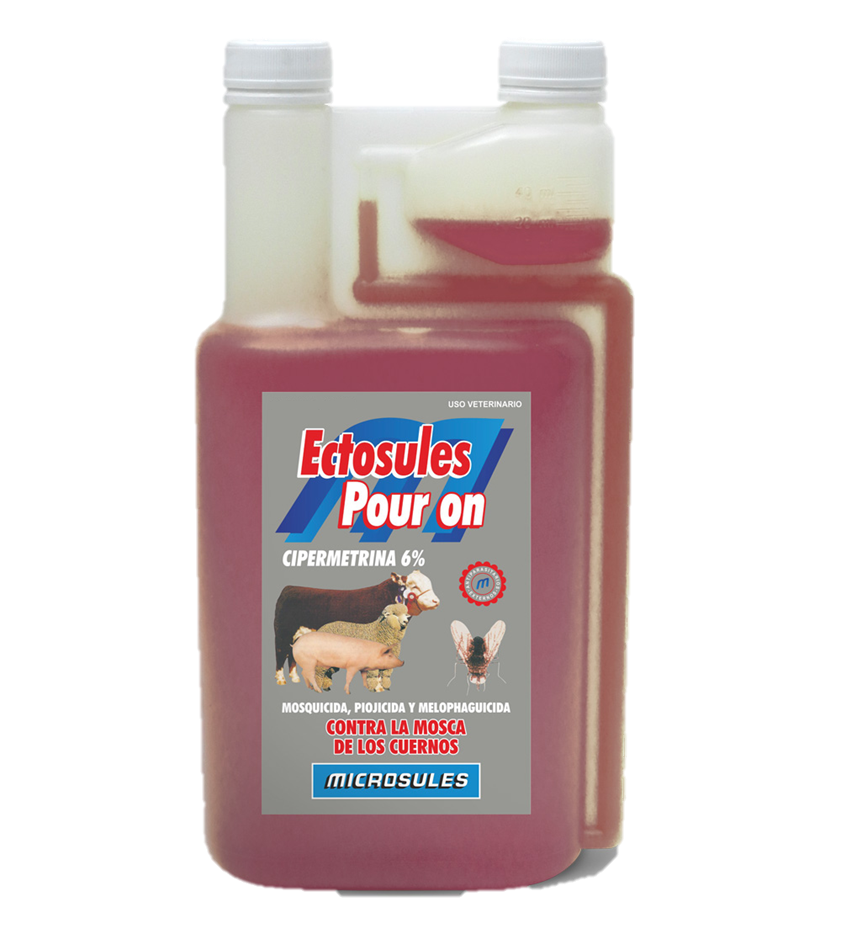 POUR ON - ECTOSULES 6% 250 ML