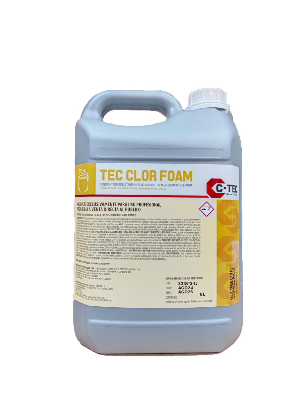TEC CLOR FOAM 5 LTS