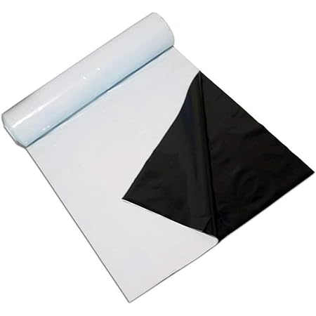 MULCHING NEGRO/BLANCO 1.60 X 500 20MIC AGROPLAS