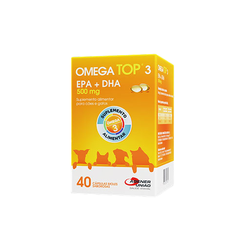 OMEGA TOP 3 EPA+DHA 500MG 40 CAPSULAS 