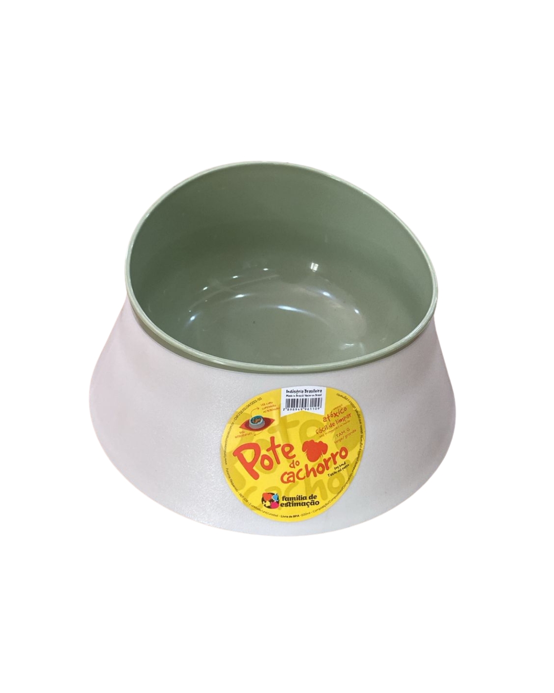 COMEDERO/BEBEDERO PERRO PEQUEÑO VERDE