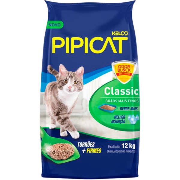ARENA PARA GATOS PIPICAT CLASIC 12KG