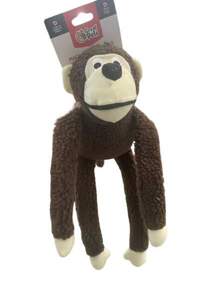 JUGUETE PELUCHE MONO MARRON