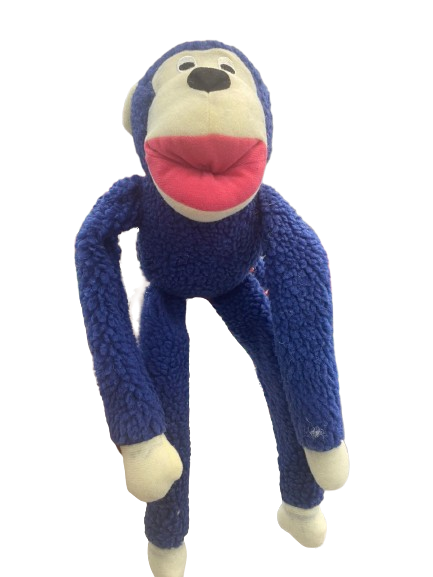 JUGUETE PELUCHE MONO AZUL