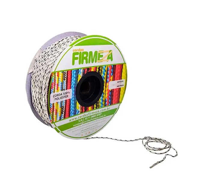 PIOLA PET COLORIDA 04MM 220MT ECOLINE