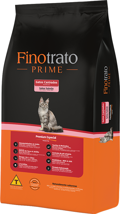 BALANCEADO FINOTRATO PRIME GATO CASTRADO SALMON 10,1KG