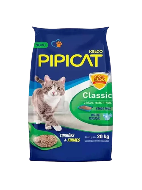 ARENA PARA GATOS PIPICAT CLASIC 20KG