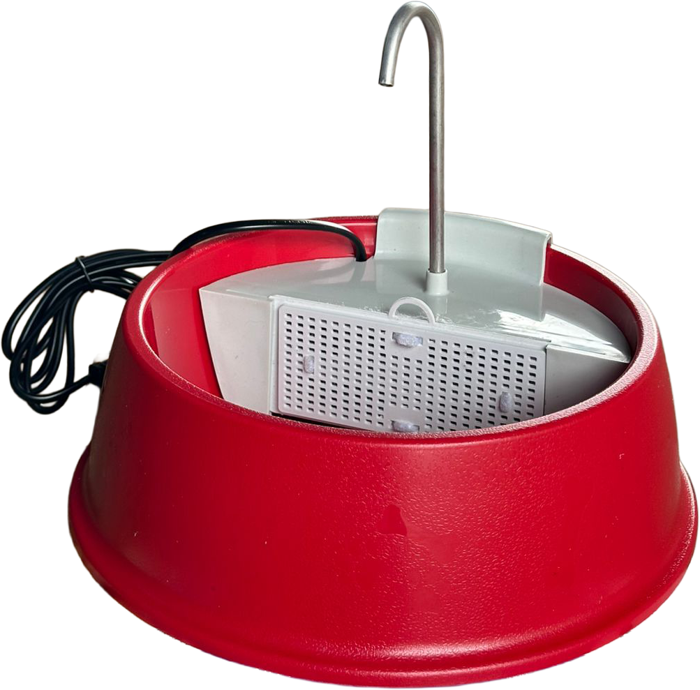 FUENTE BEBEDERO JOY FURACAOPET BIVOLT ROJO