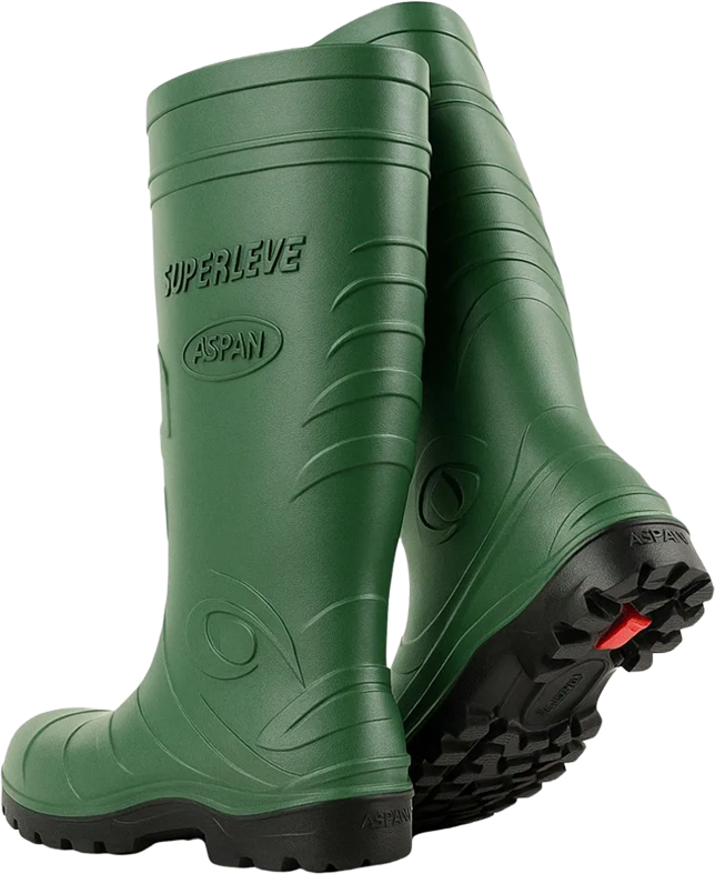 BOTA SUPERLEVE VERDE CAÑO CORTO Nº41 SGAMAQ